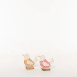 Sa vogel 23 fuchsia/oranje