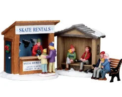 Schaatshuur, set van 3