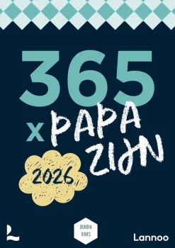 Scheurkalender 365 x papa zijn 2026