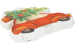 Servetten car with tree 3ply rood