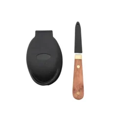 Set oestermes en handbeschermer