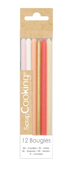 Set van 12 kaarsen