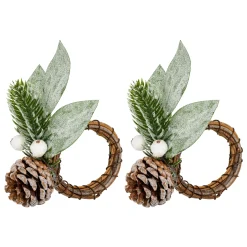 Set van 2 servetringen