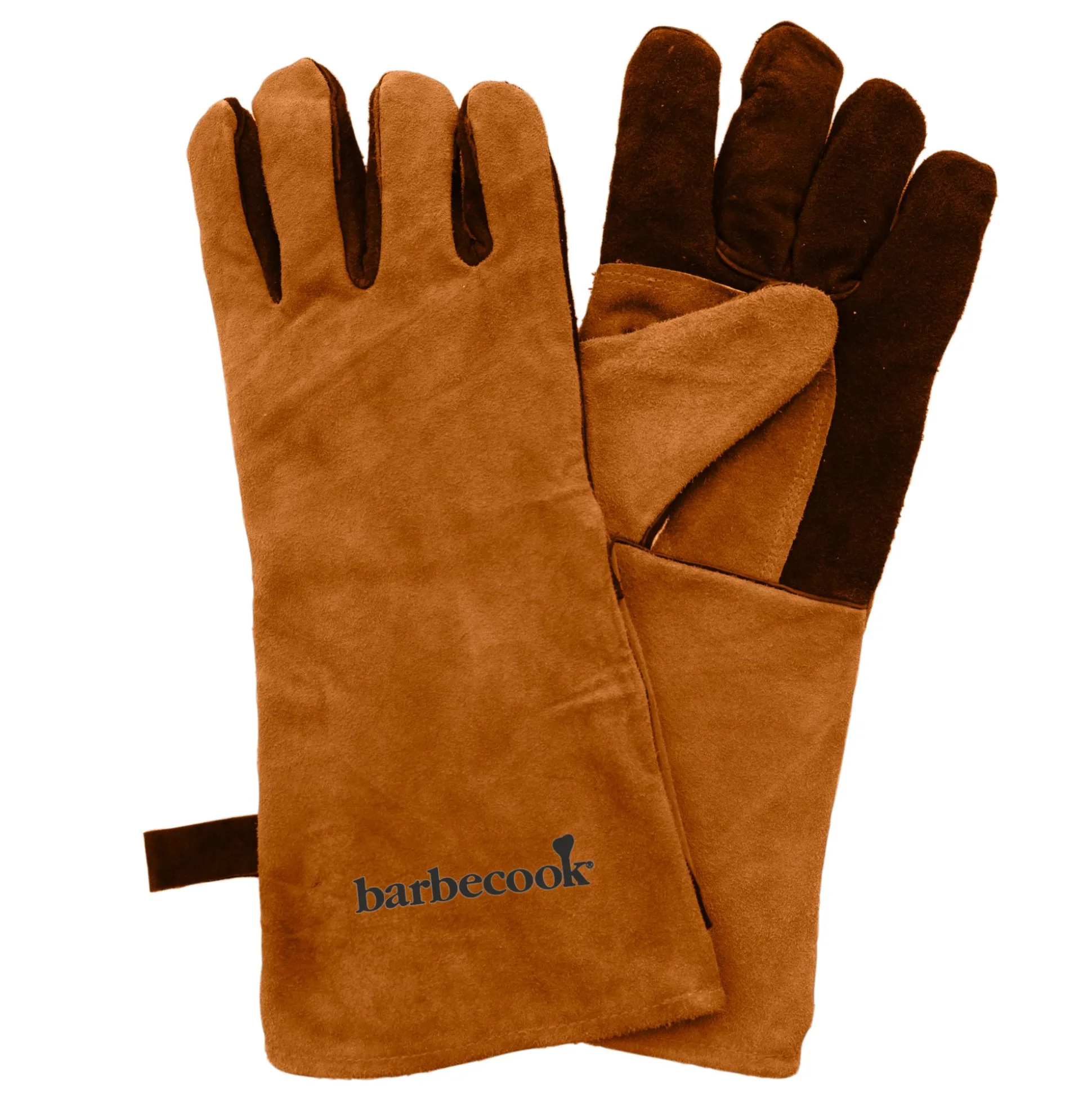 Set van 2 zacht lederen handschoenen