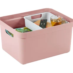 Sigma home opbergbox 32l roze