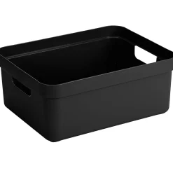 Sigma home opbergbox 24l zwart