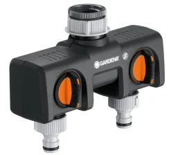 Slangkoppeling 2-weg-waterverdeler