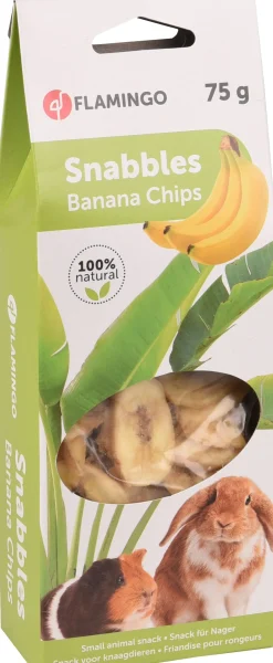 Snabbles bananenchips 75 gr.
