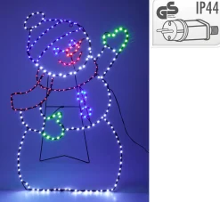 Sneeuwpop 79cm 246 led