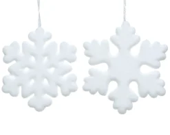 Sneeuwvlok foam42cm wit