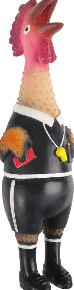 Soccer latex kip scheidsr. 24cm