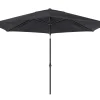 Staparasol miami d250 zwart-grijs