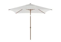 Staparasol miami 250x200 alu/teak-wit
