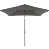 Staparasol miami 200x200 antraciet- donkergrijs