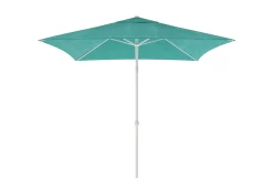 Staparasol miami 200x200 wit-blauw