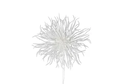 Stekelbal op steel wit