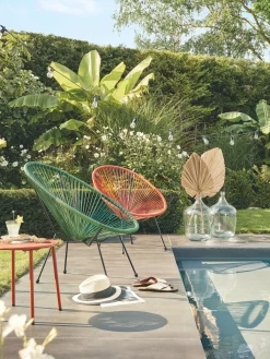 Steph armstoel camaieu terracotta