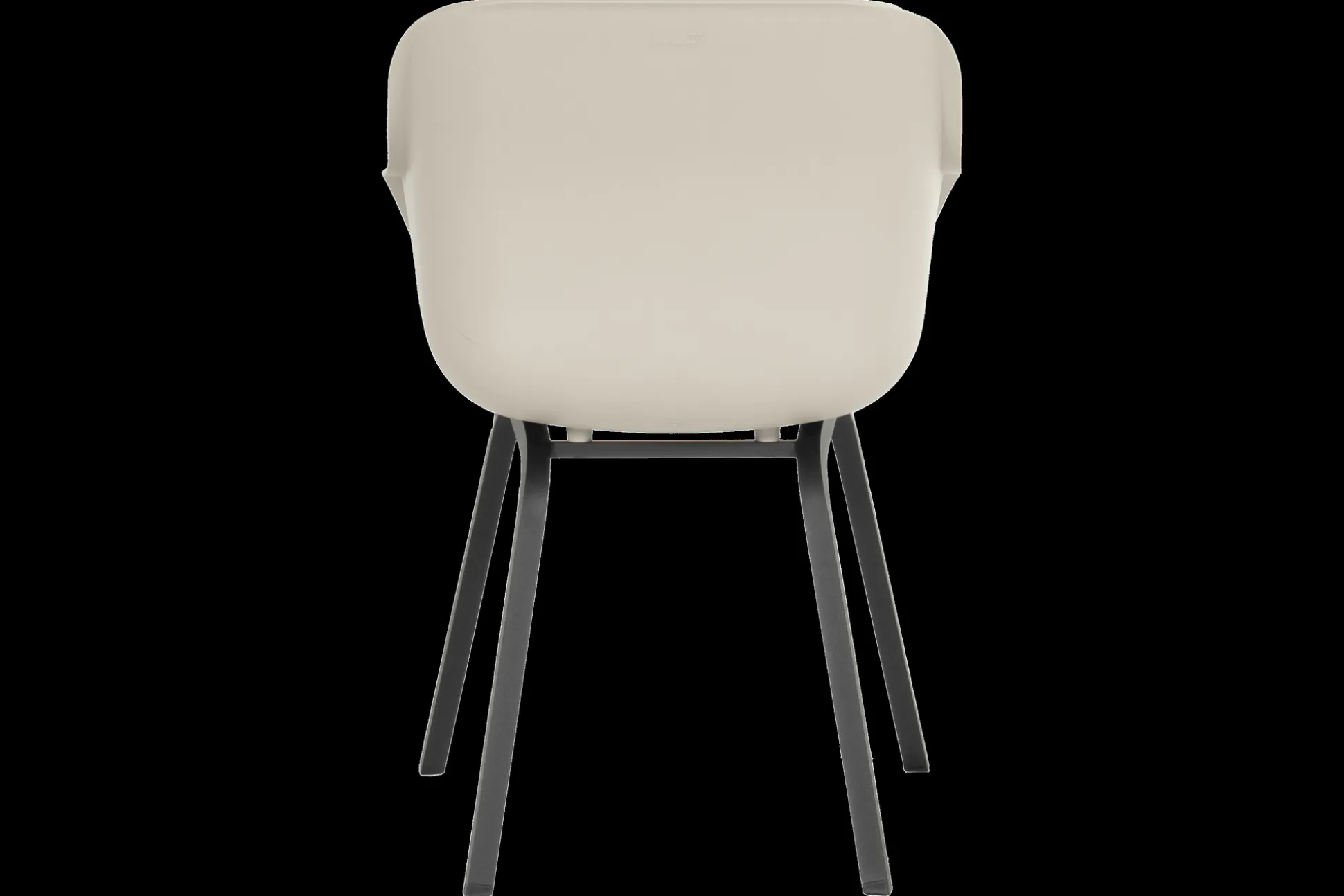 Stoel Le Soleil zwart/taupe