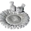 Sunflower birdbath l31w27h7,5
