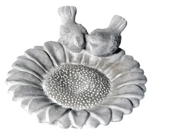 Sunflower birdbath l31w27h7,5
