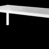 Tafel Lugano wit/grijs verlengbaar tot 330cm