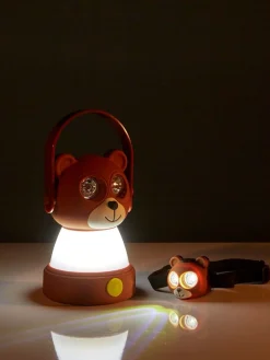 Tafel-hoofdlamp dier (beer)