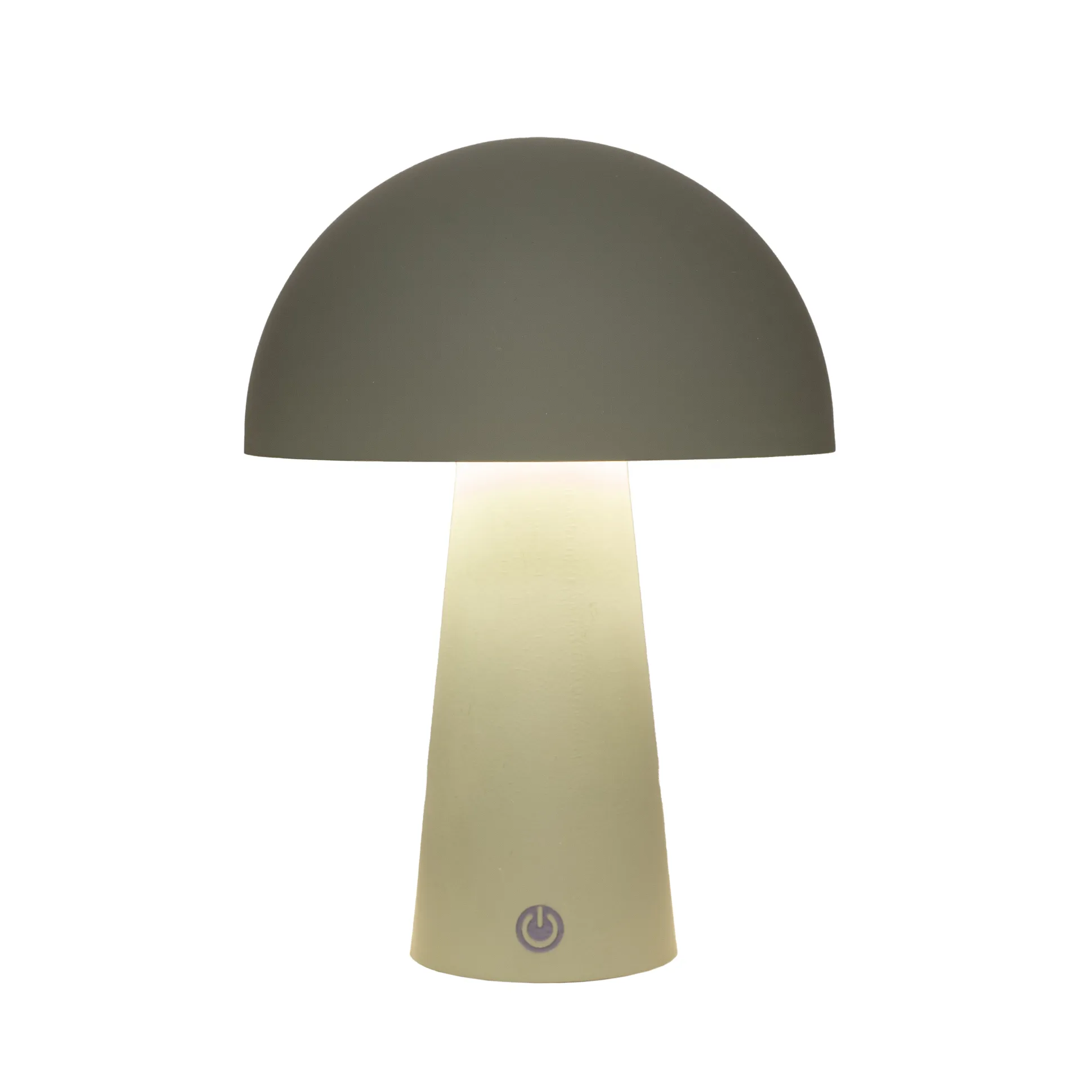 Tafellamp rond olijf