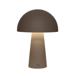 Tafellamp rond taupe