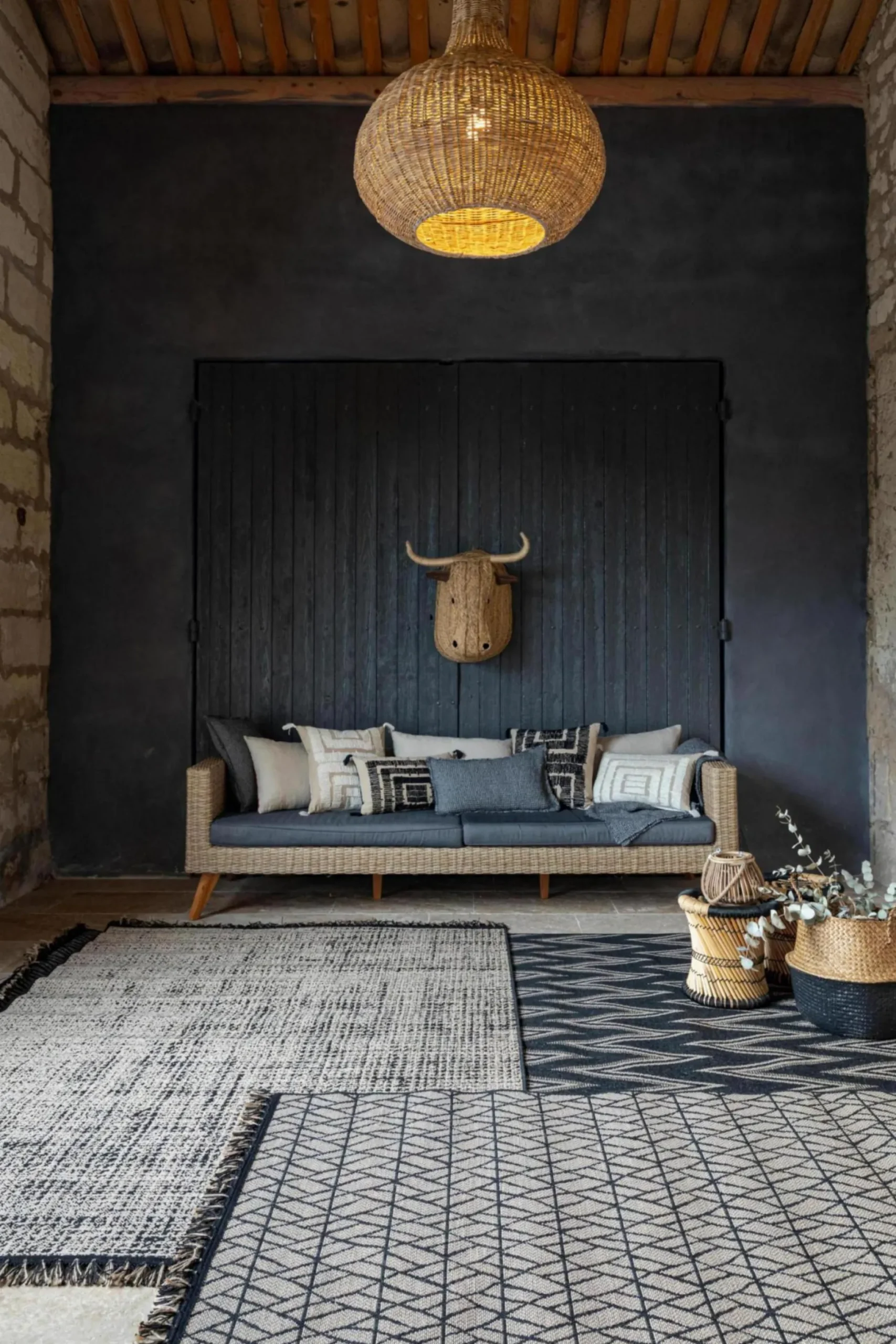 Tapijt outdoor Lou 160x230 natural