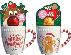 Tas gevuld met chocoladebom