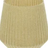 Theelichthouder 11cm glas beige