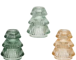 Theelichthouder glas