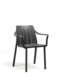 Tiberina armchair antraciet