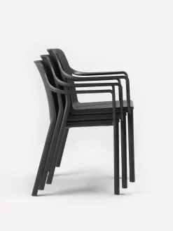 Tiberina armchair antraciet