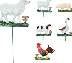 Tuinprikker boederijdieren 42cm