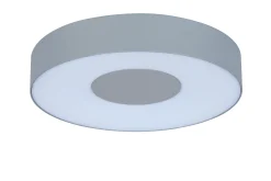 Ublo wand / plafondlamp medium rond zilver led 16w