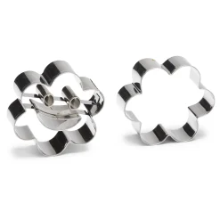 Uitduwvormpjes inox 2st