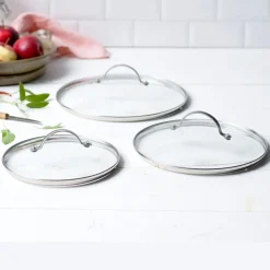 Universeel glazen deksel 32 cm