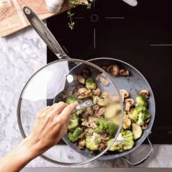 Universeel glazen deksel 32 cm