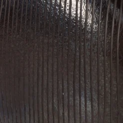 Vaas glas zwart 23.5x7x21.5cm