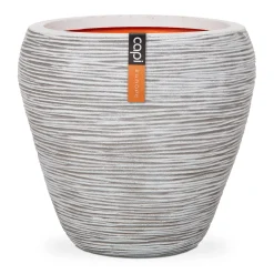 Vaas taps rond rib 42x38 ivoor