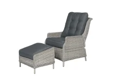 Veracruz verstelbare relaxfauteuil met voetenbank