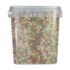 Vijverkorrels 2,5 liter 6 mm.