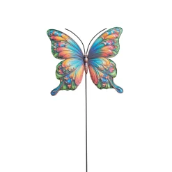 Vlinder op steker 61x17cm