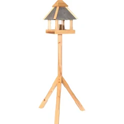 Voederhuisje hout op voet leilani