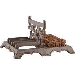 Voetveger met schoenschraper