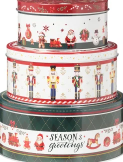 Voorraadblik set van 3 stuks