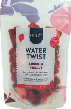 Water twist aardbei zakje
