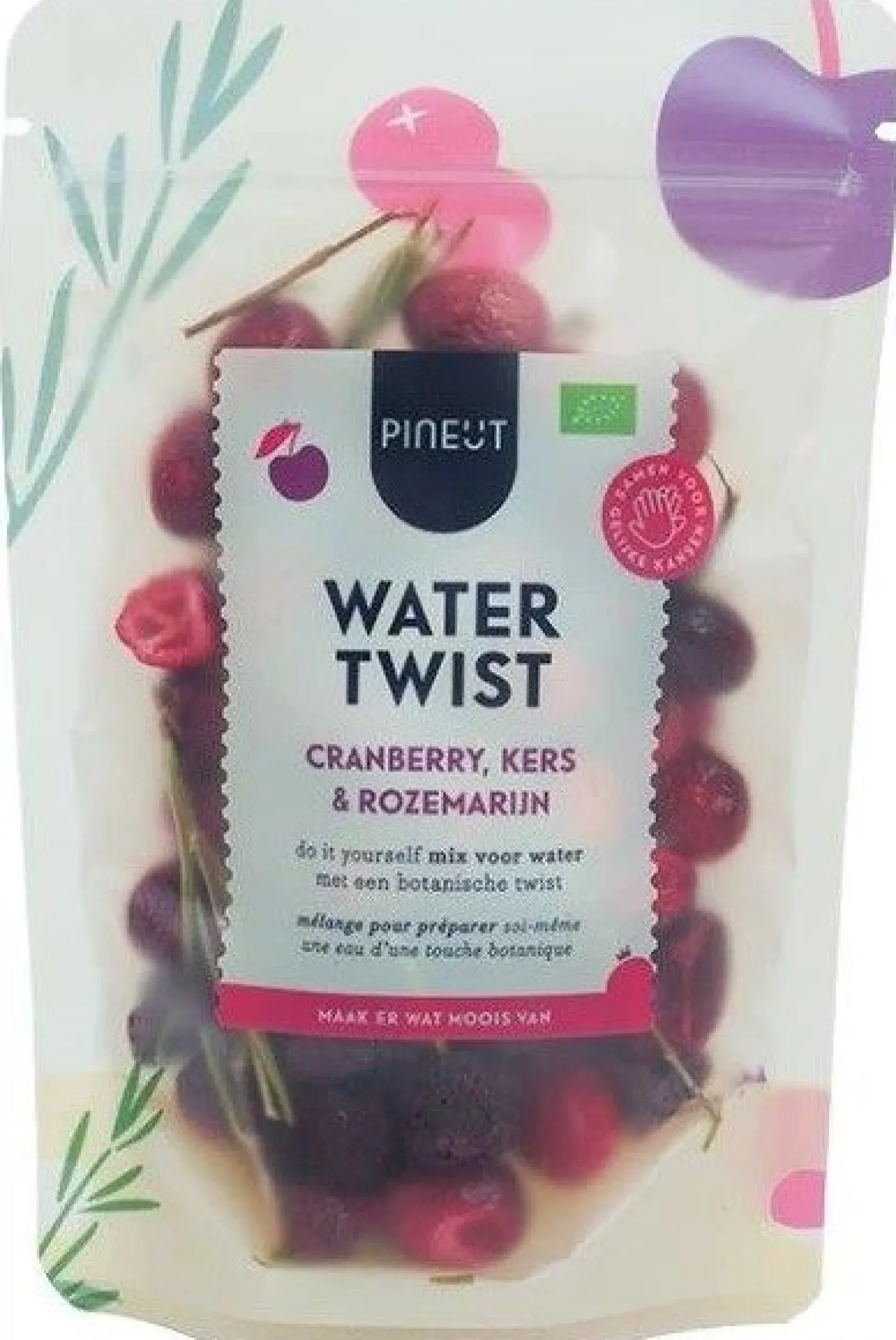 Water twist cranberry zakje