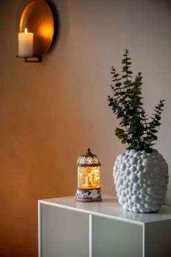 Waterspinner caroussel peperkoekfiguurtjes led warmwit voor binnen